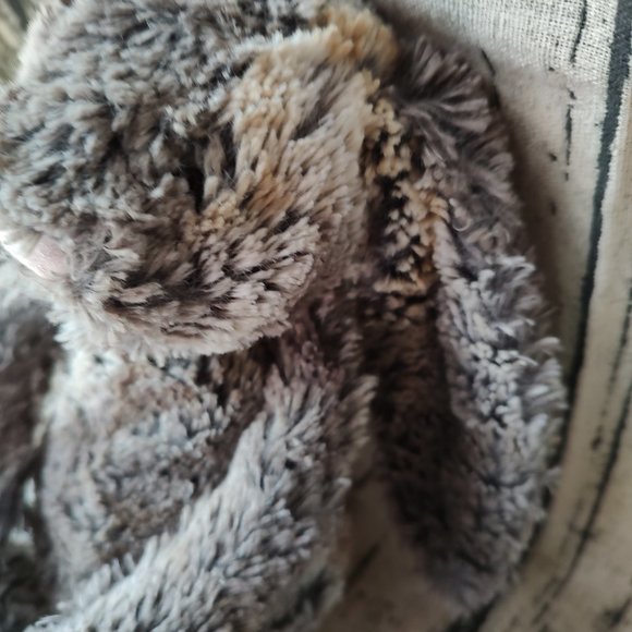 Jellycat Bunny Rabbit Plush Bashful Woodland Stuffed Animal Babe gray brown 11" - Picture 6 of 7